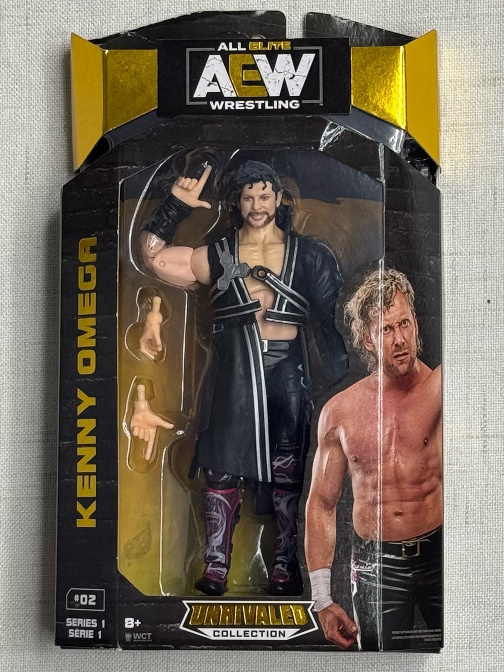 2020 AEW Jazwares Unrivaled Collection Series 1 #02 Kenny Omega